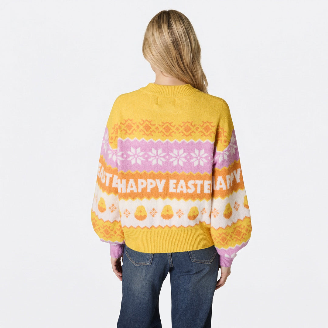 Oversized Osterpullover Damen