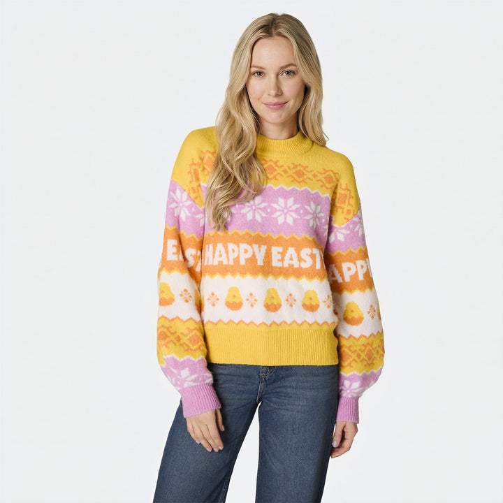 Oversized Osterpullover Damen