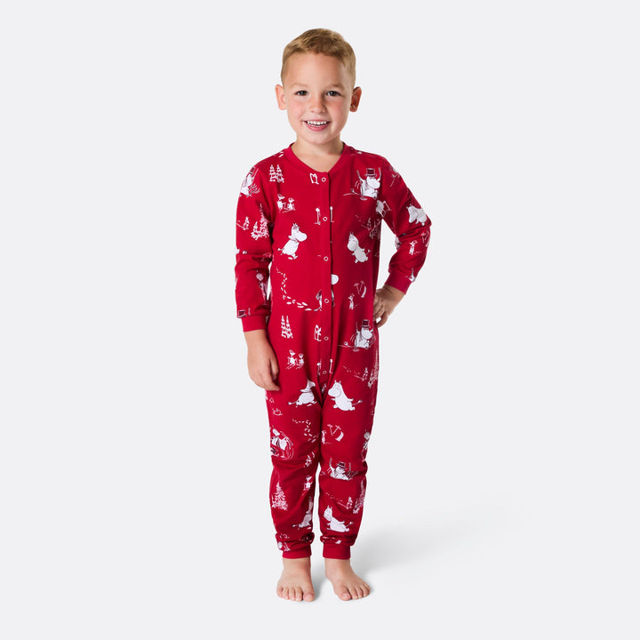 Mumins Overall Weihnachtspyjama Kinder