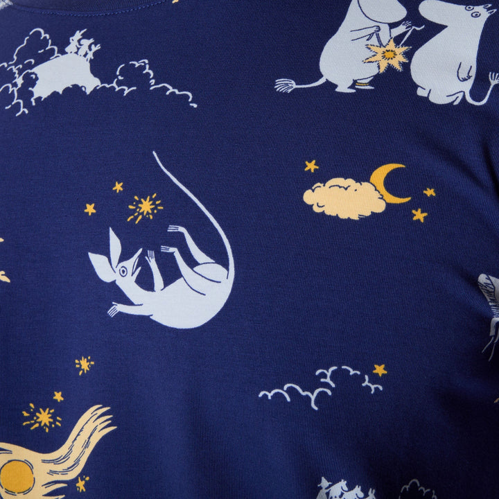 Komet im Mumintal Pyjama Damen