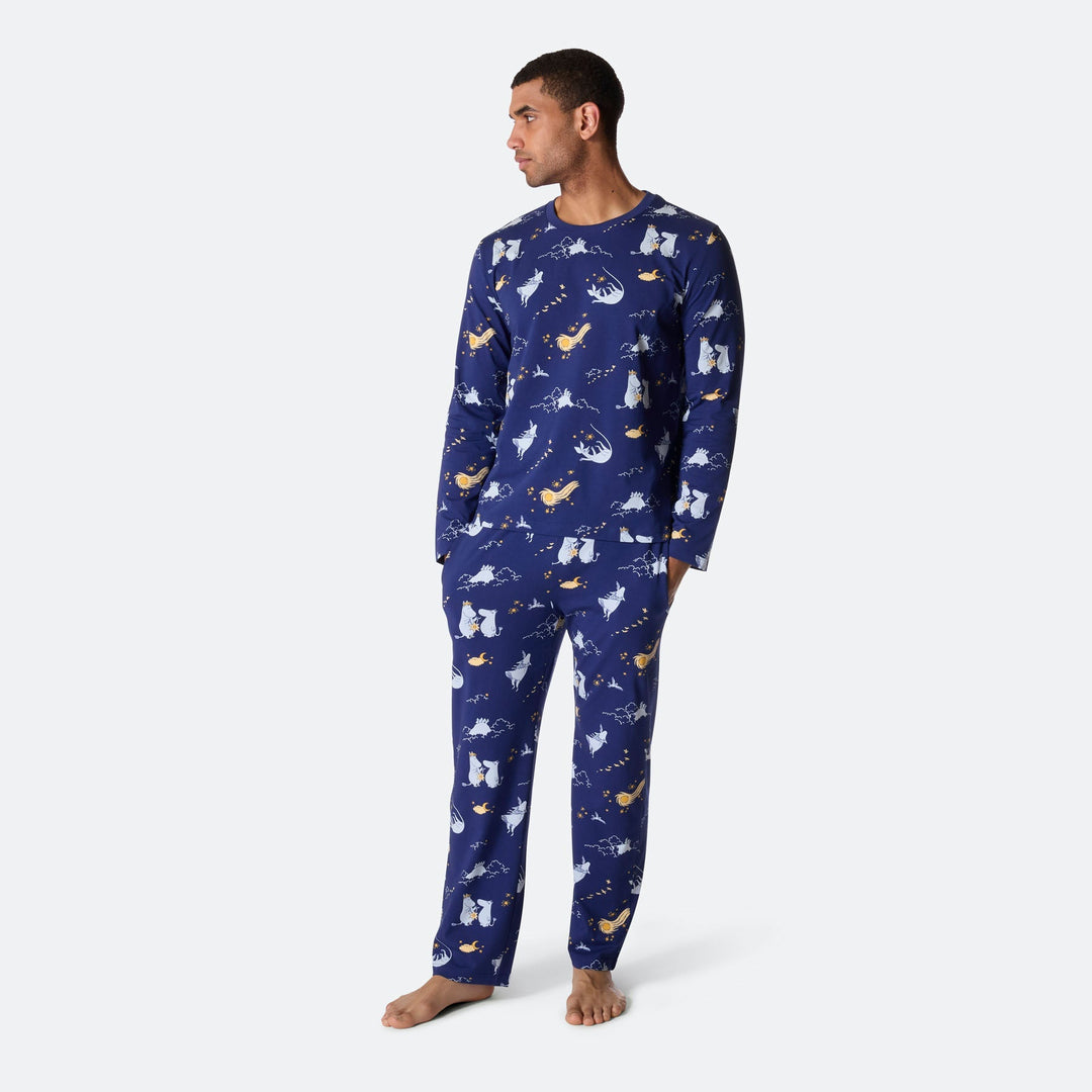 Komet im Mumintal Pyjama Herren