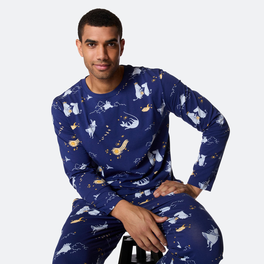 Komet im Mumintal Pyjama Herren