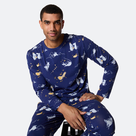 Komet im Mumintal Pyjama Herren