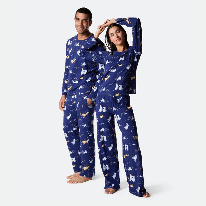 Komet im Mumintal Pyjama Damen