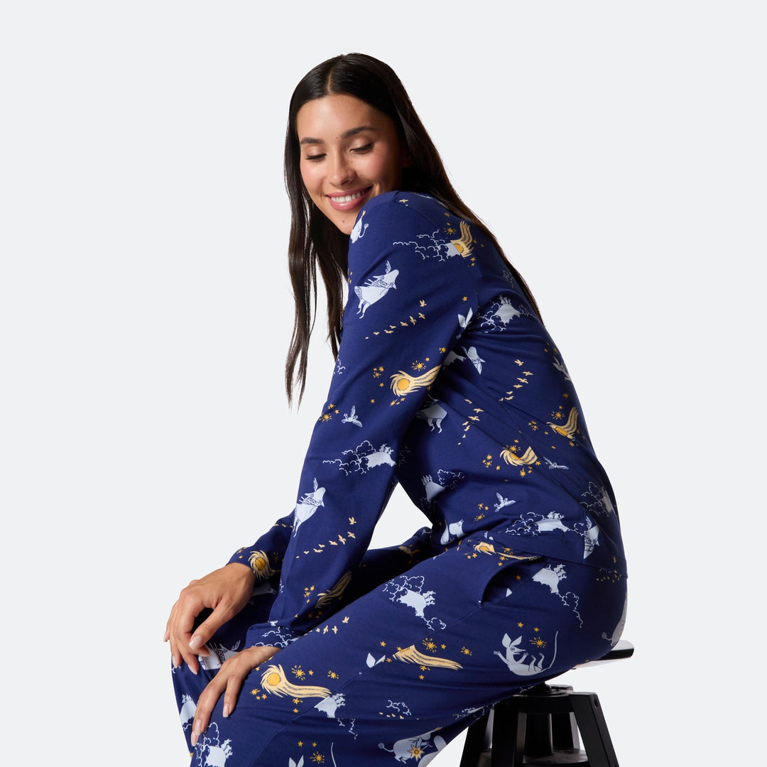 Komet im Mumintal Pyjama Damen