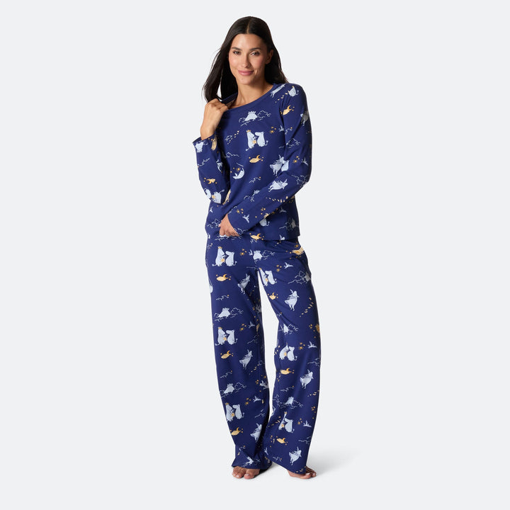 Komet im Mumintal Pyjama Damen