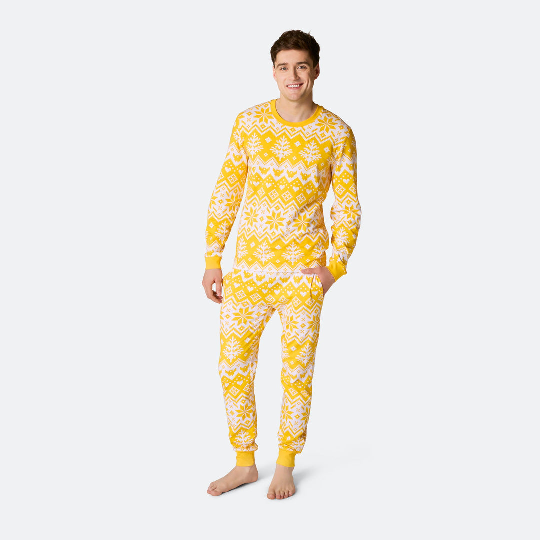 Strickmuster Osterpyjama Herren