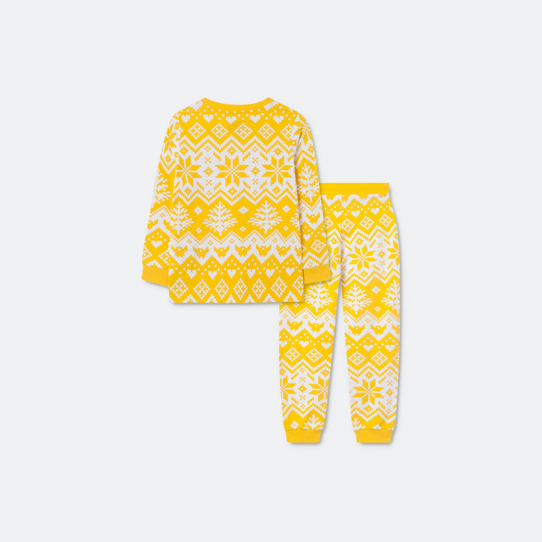 Strickmuster Osterpyjama Kinder