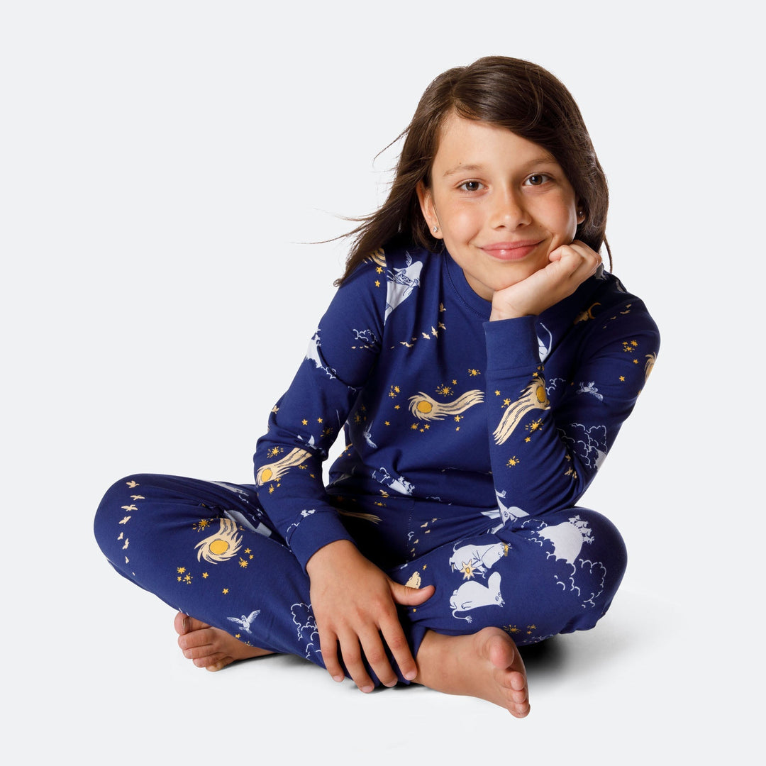 Komet im Mumintal Weihnachtspyjama Kinder