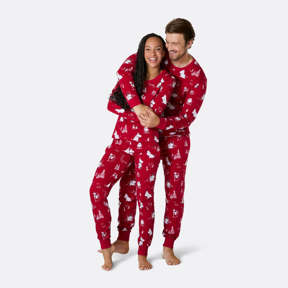 Mumins Weihnachtspyjama Familie