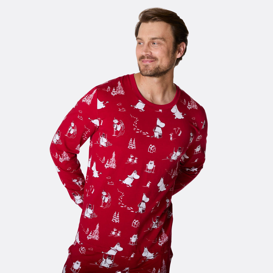 Mumins Weihnachtspyjama Familie