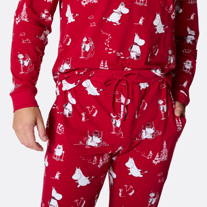Mumins Weihnachtspyjama Herren