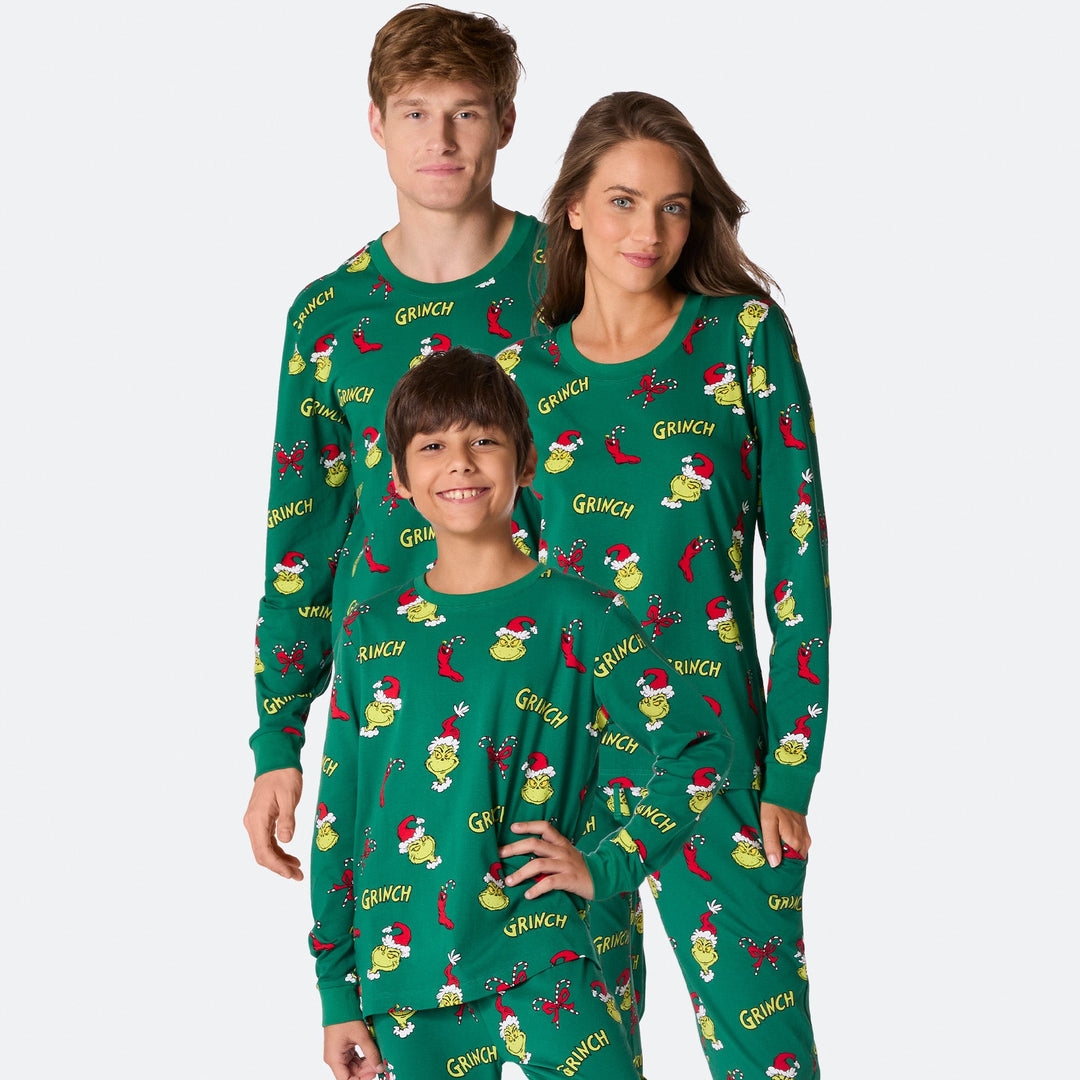 Der Grinch Weihnachtspyjama Familie