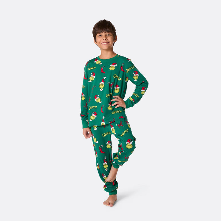 Der Grinch Weihnachtspyjama Familie