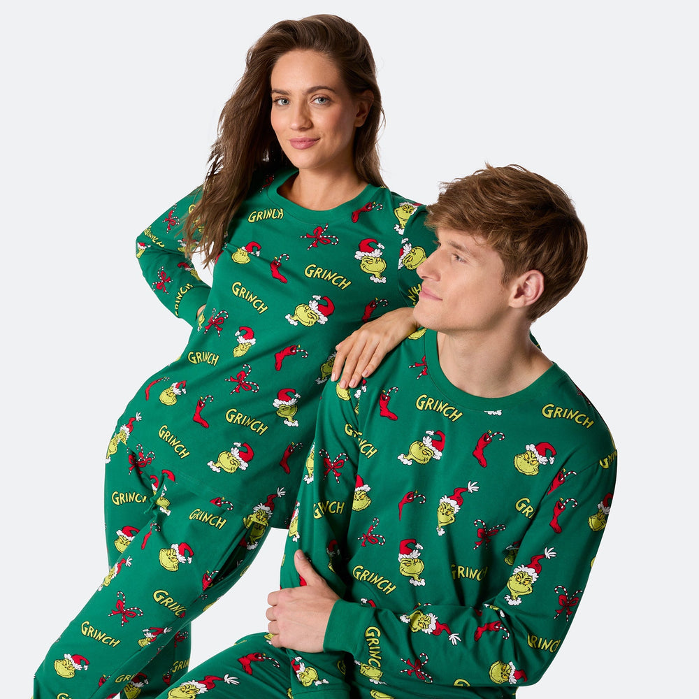 Der Grinch Weihnachtspyjama Familie