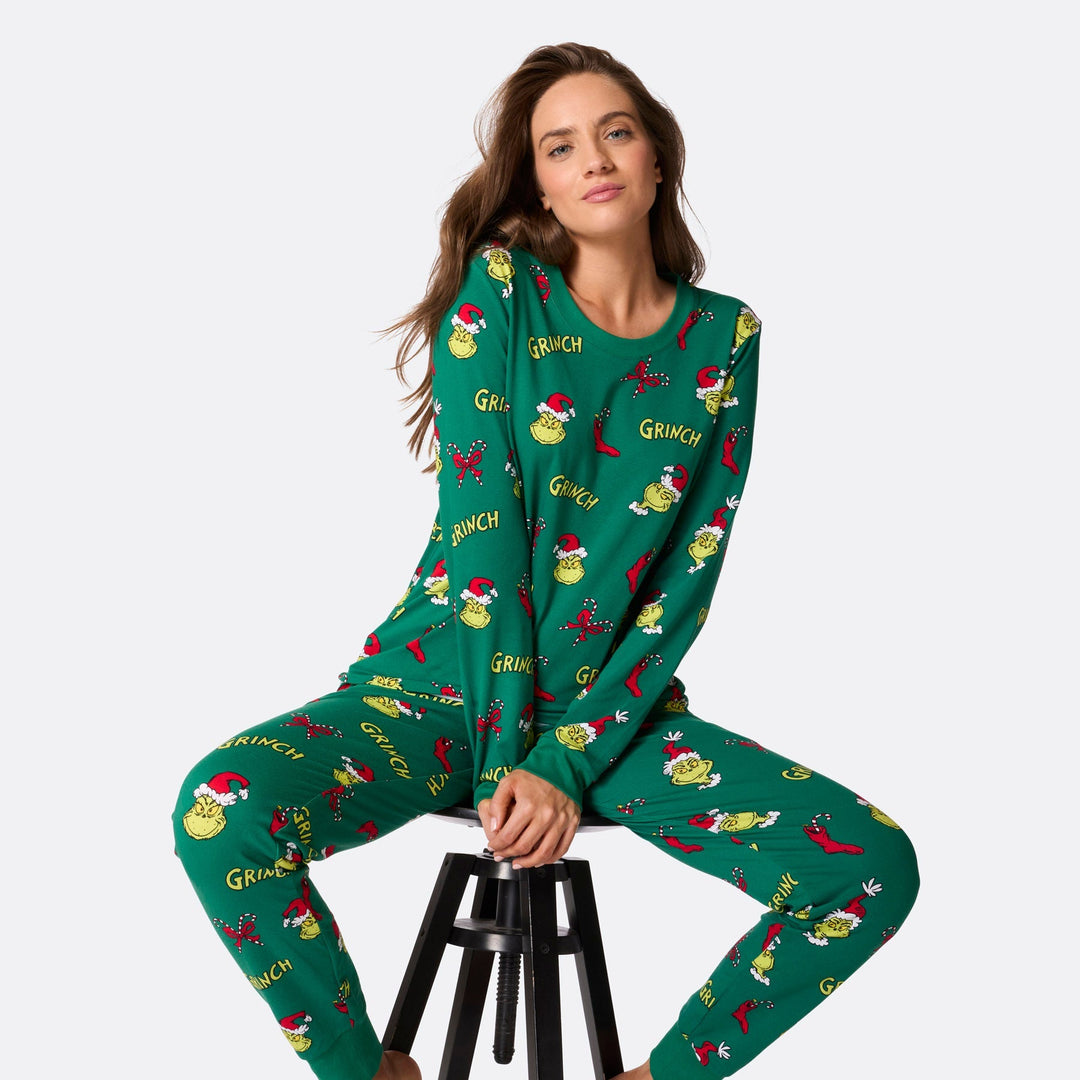 Der Grinch Weihnachtspyjama Familie