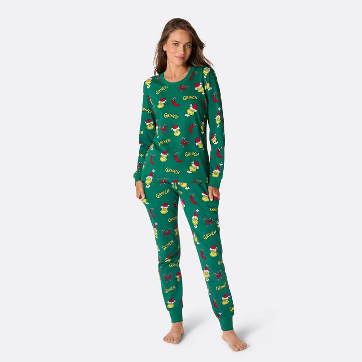 Der Grinch Weihnachtspyjama Familie