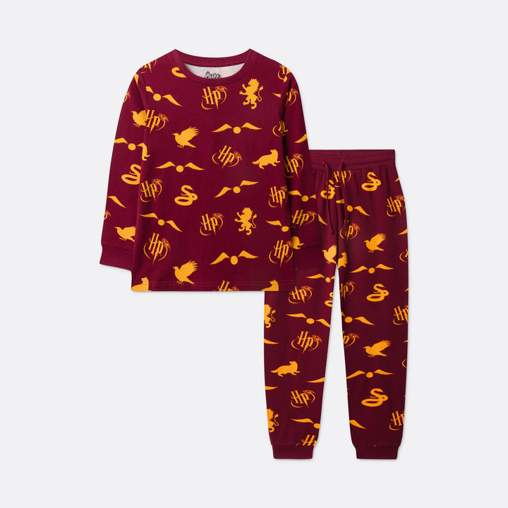 Roter Harry Potter Pyjama Kinder