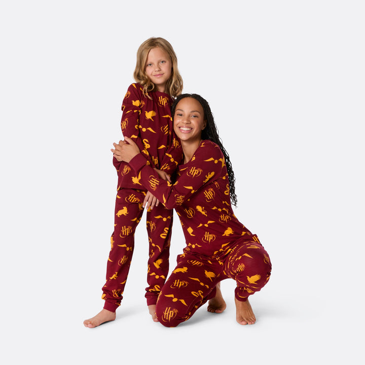 Roter Harry Potter Pyjama Kinder