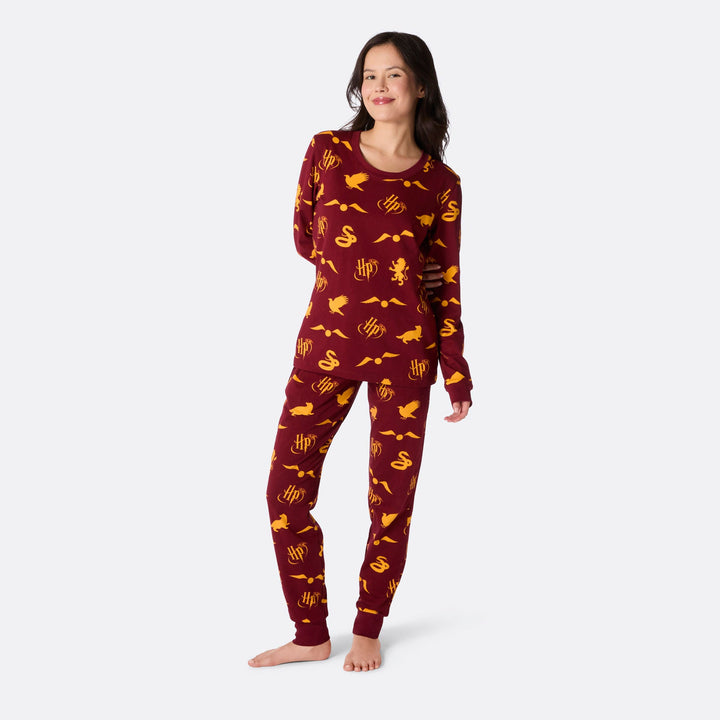 Roter Harry Potter Pyjama Damen