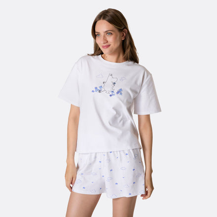 Mumintroll Kurzer Pyjama Damen