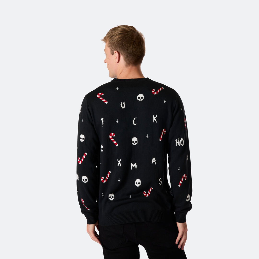 Heavy New Year Weihnachtspullover Herren