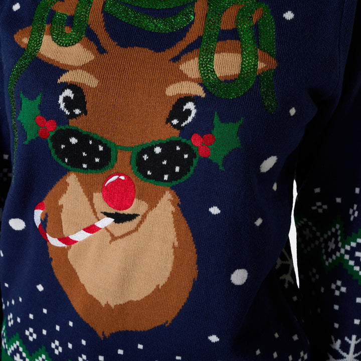 Rudolf Weihnachtspullover für die ganze Familie