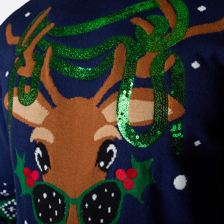 Rudolf Weihnachtspullover Herren