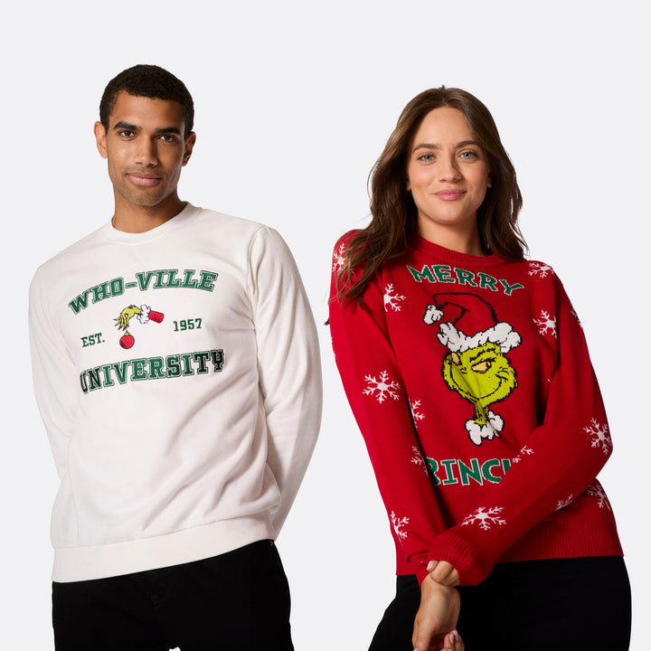 Who-Ville University Weihnachts-Sweatshirt Herren