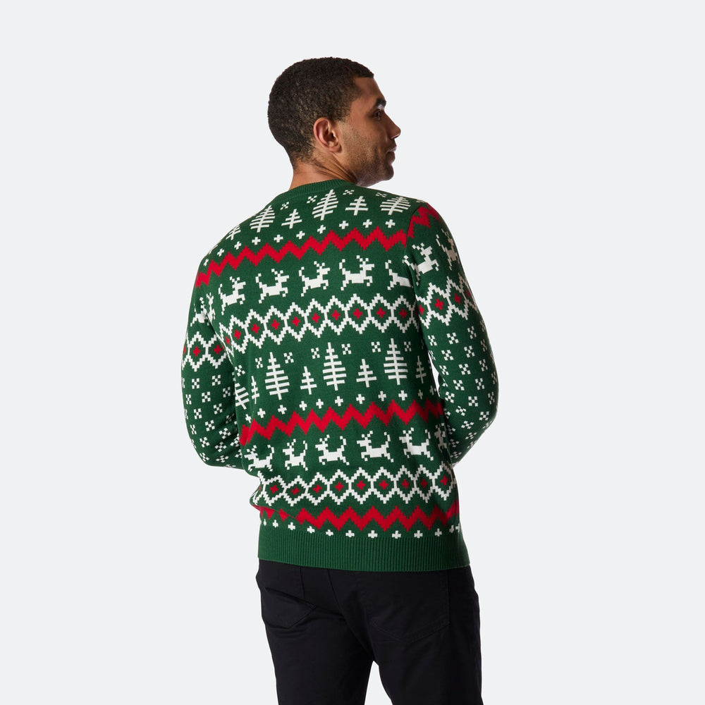 Der Grinch Weihnachtspullover Herren