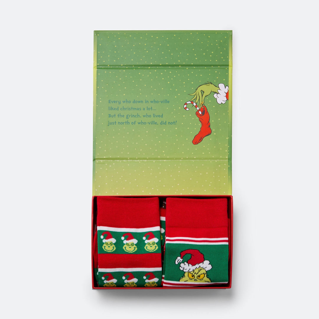 Der Grinch Weihnachtssocken Geschenkbox –