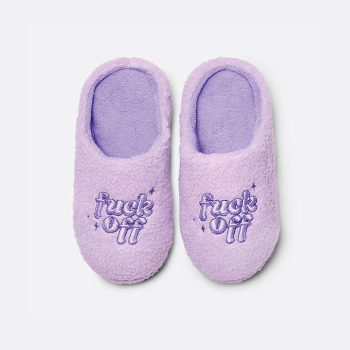 Fuck Off Hausschuhe