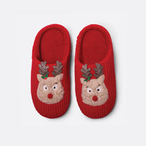 Rentier Weihnachtshausschuhe