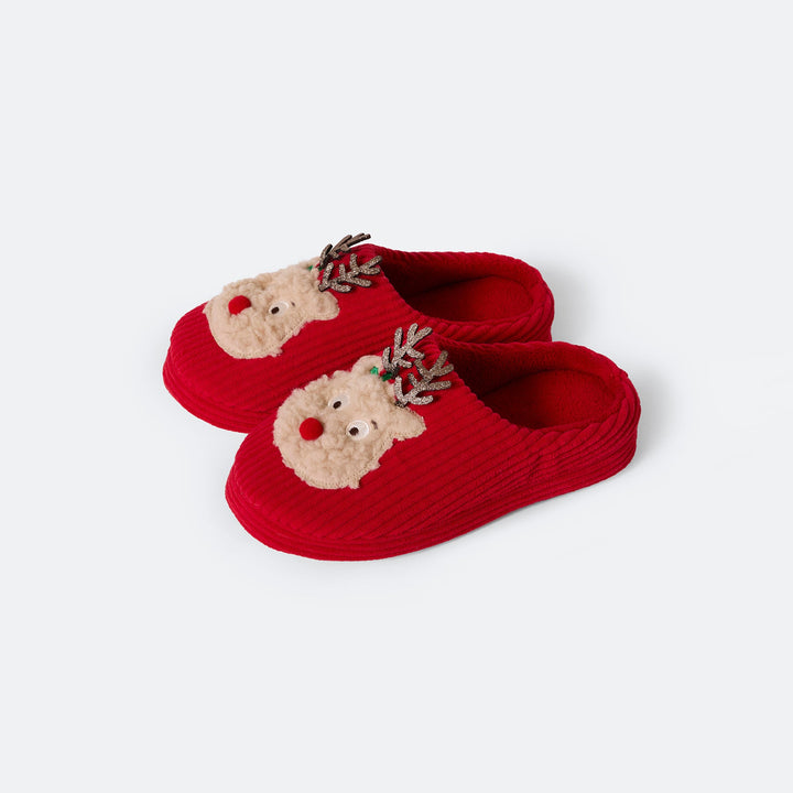 Rentier Weihnachtshausschuhe