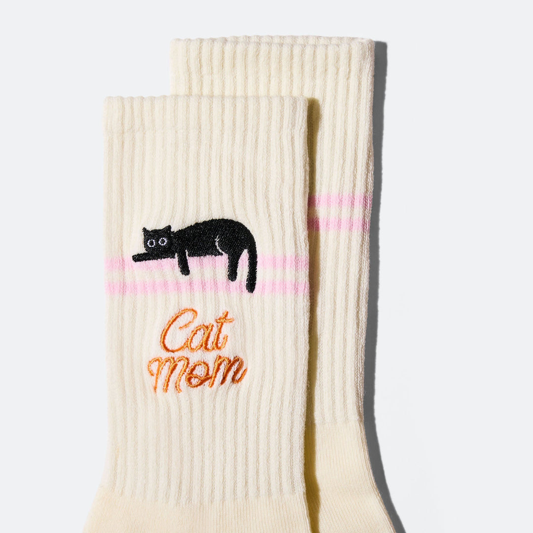Cat Mom Tennissocken