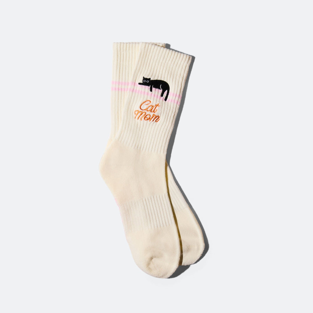 Cat Mom Tennissocken