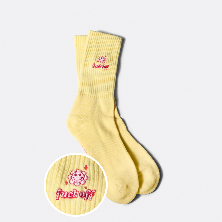 Fuck Off Tennissocken