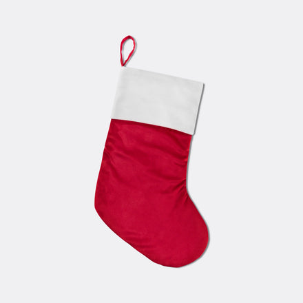 Roter Weihnachtsstrumpf
