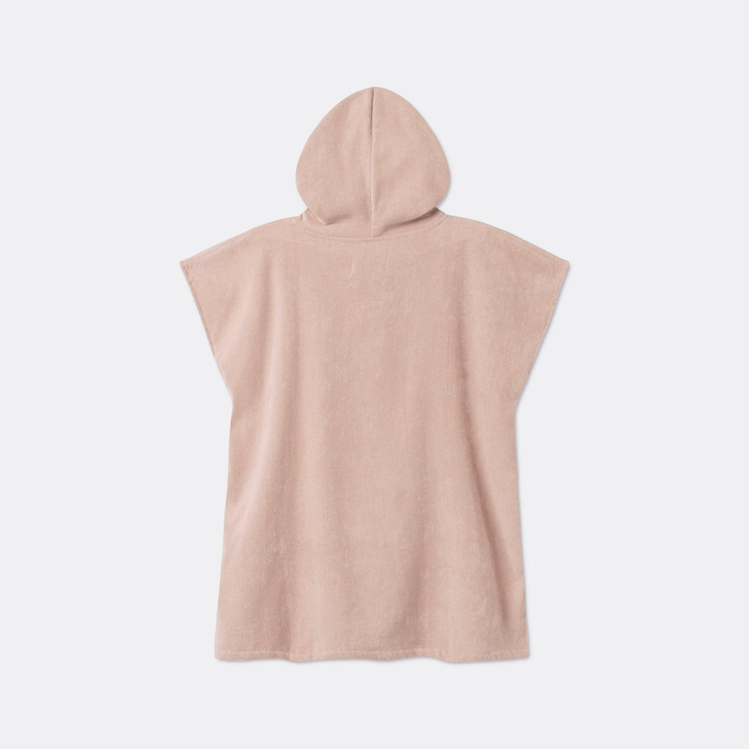 Beiger Badeponcho Kinder