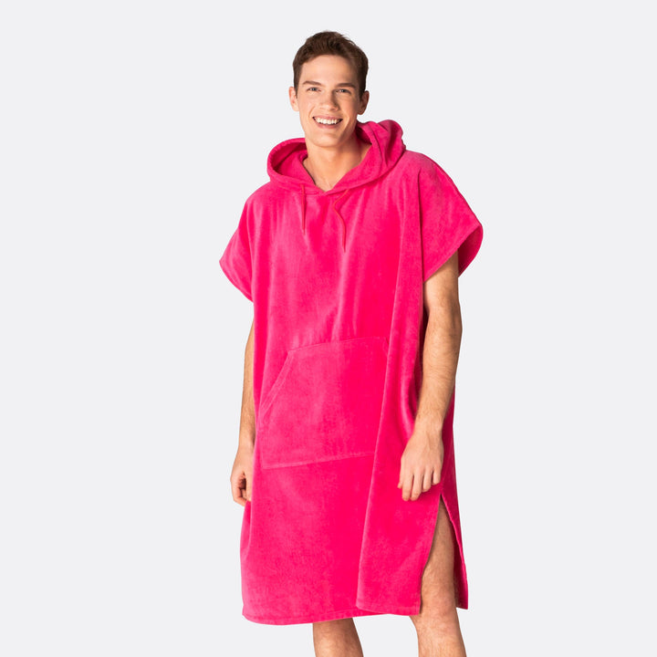 Hot Pink Badeponcho