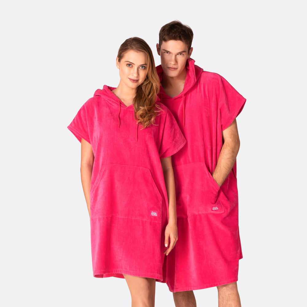 Hot Pink Badeponcho