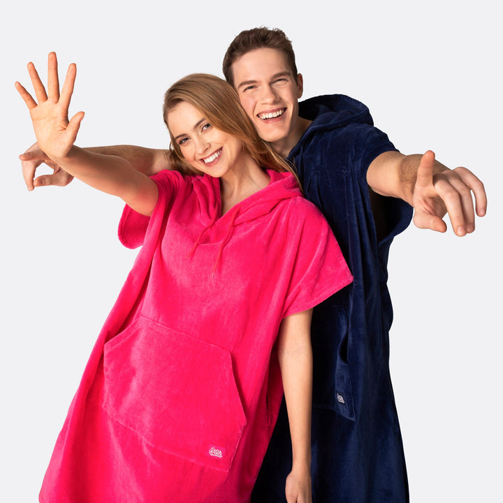 Hot Pink Badeponcho