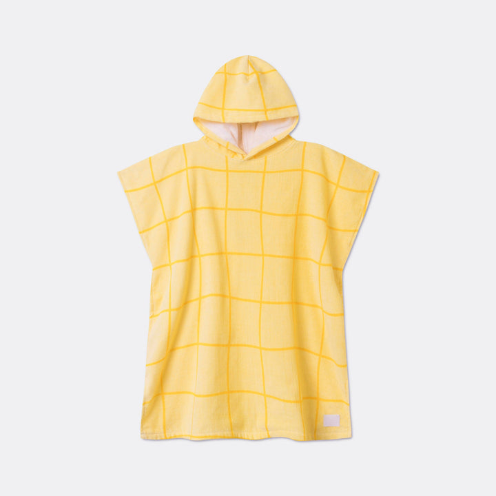 Gelber Pool Badeponcho Kinder