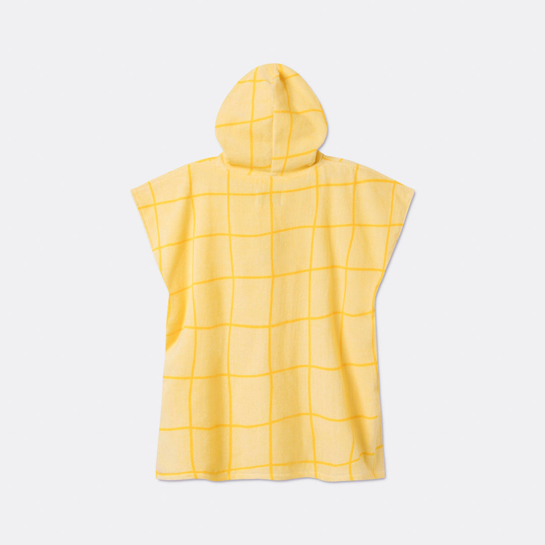 Gelber Pool Badeponcho Kinder