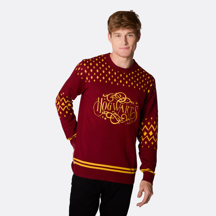 Hogwarts Weihnachtspullover Herren