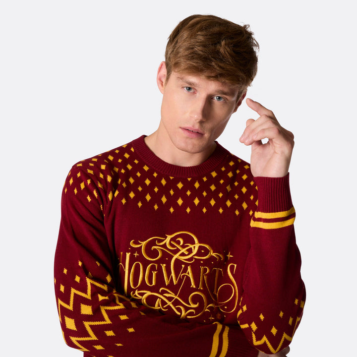 Hogwarts Weihnachtspullover Herren