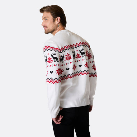 Klassischer Weihnachtspullover Herren