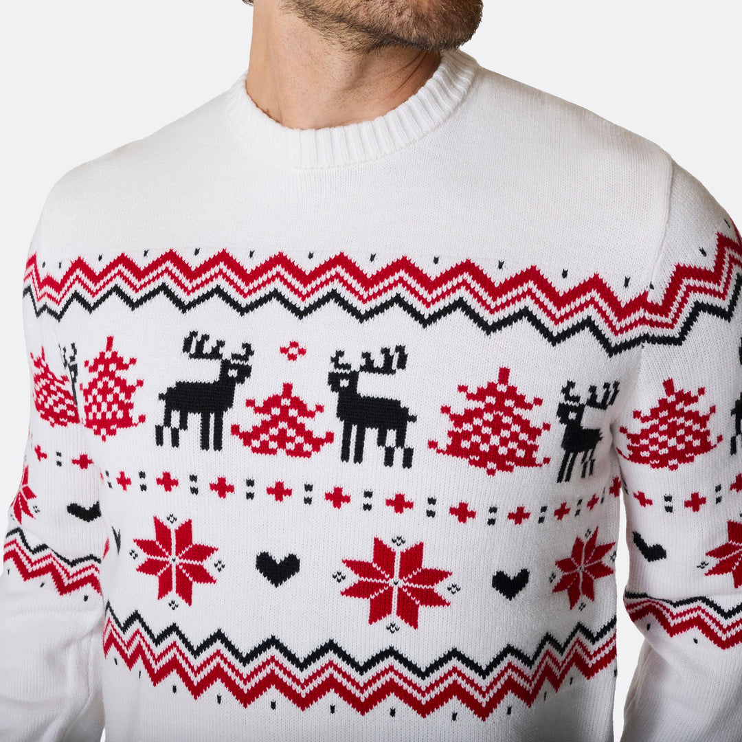 Klassischer Weihnachtspullover Herren