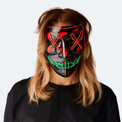 X LED-Maske