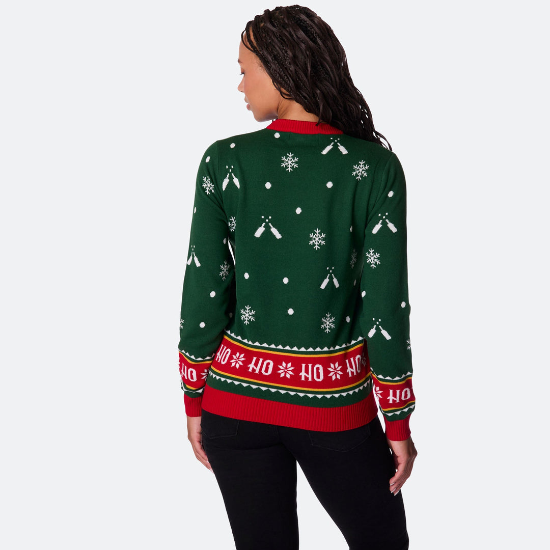 Hol Mir Mal Ein Bier Weihnachtspullover Damen